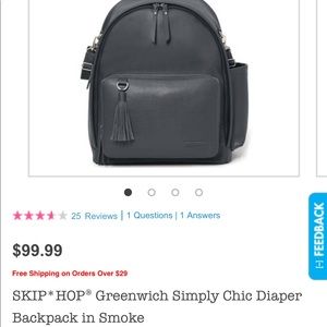 skip hop greenwich backpack smoke